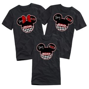 Disney Checker Board Matching Family Shirt